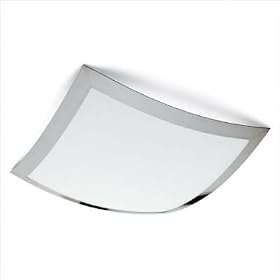 Buy Quadra Marc Maxi Ceiling Light Finish Bulb Type: Satin Stainless Steel Compact... by Vibia now!