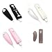 Bargaincell- 4-Piece Value Combo Pack of Permium Protective Silicon/silicone Skin Snap-on Cover Case for Nintendo Wii Remote Controller & Nunchuk (Black + Clear + Pink + Smoke)
