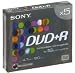 Electronics : Sony DPR120 - 5 x DVD+R - 4.7 GB 16x - DVD video box - storage media
