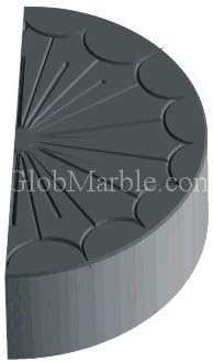 GlobMarble Paver Stone Rubber Mold PS 20160/4R