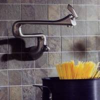Pot Filler Kitchen Faucet by Grohe - 31-029 in Stainless Steel