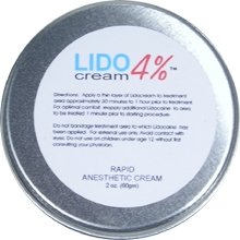 LIDO 4% Lidocaine Cream 2oz/60g