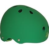 Triple Eight Brainsaver Rubber Skateboard Helmet, Kelly Green