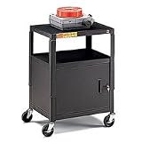 Bretford CA2642 Adjustable Cart with Cabinet