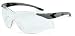 North Lightning Plus Safety Glasses - Silver frame - Clear lens