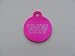 Pet Supplies : Small Circle Shape Pet ID Tag Pink...FREE SHIPPING