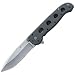 Columbia River Knife and Tool's M21-02 Charcoal Gray Folding Knife with Razor-Sharp Edge Spear Point Blade