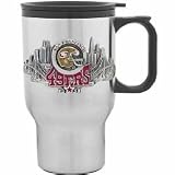Siskiyou Sports San Francisco 49ers 18 oz  NFL Stainless Steel Travel Mug
