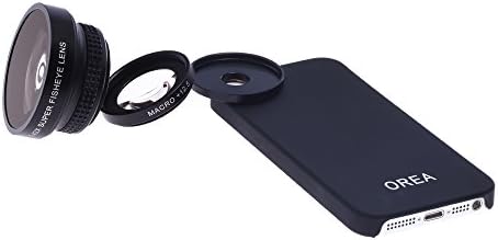 Orea 2 in 1 Thread Screw Type Macro Fisheye Camera Lens for Iphone 6 Plus
