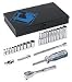 Armstrong 15-210 25pc 1/4 Drive 12pt Fractional Ratchet/Socket Set