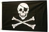 Kitchen & Housewares : Pirate Flags | Bunting | Pirate Skull and X-bones Flag