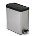simplehuman CW1181 2-3/5-Gallon Profile Step Can, Polished Stainless