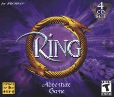 High Quality New Arxel Tribe Ring 4Cds Games Adventure Roleplaying Pc Software Windows 95 98 Me 8X Cd-Rom Drive