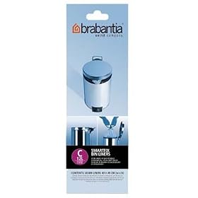 Brabantia Smartfix Bin Liners, 12litre, (40 bags)