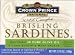 Brisling Sardines in Olive Oil, 2 Layers, 3.75 oz. Image