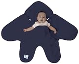GoBaby Teddytoes Couture Navy Sz 1 (0-6Mo)