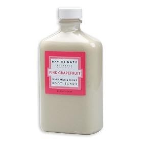 ALLSPICE Pink Grapefruit Warm Milk & Sugar Body Scrub
