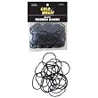 Gold Magic Rubber Bands Black (Pack of 2)