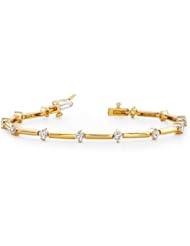 1.00 ctw Beautiful Womens Diamond Bracelet 14k Gold