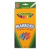 Art Marker, Non-Washable, Fine Line Point, Classic Colors, 8/Set BIN587709