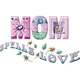 +mom Spells Love Adult Long Sleeve T-Shirt