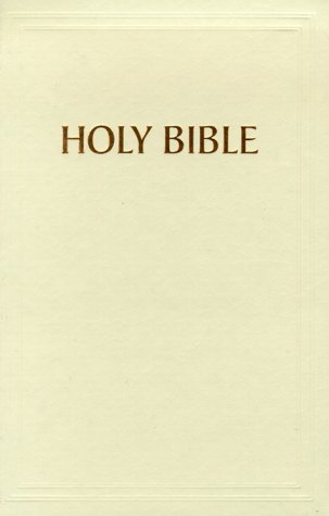 KJV Pew Bible (White Gold)