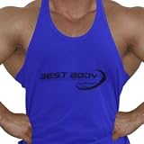 Best Body Nutrition - Débardeur de musculation - Bleu - XL