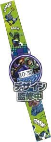 Takara Tomy Disney Pixar Toy Story Digital Wrist Watch ~8" - Light Green (Buzz Fighting Evil Emperor Zurg)