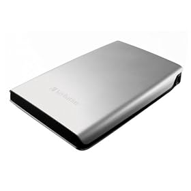Verbatim - Disque dur externe portable 2,5" - USB 2.0 - 320 Go - Argent