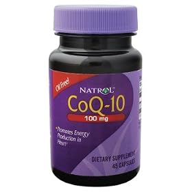 Natrol - Coenzyme Q-10, 100 mg, 45 capsules