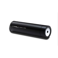 MiPow SP2200-BK PowerTube 2200 mobiler Ersatzakku passend f�r Smartphones, MP3-Player und Navigationsger�te (2200mAh) schwarz