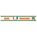Miami Hurricanes Wall Border - Set of 2