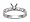 0.40 cts Round Diamonds Engagement Ring in 18k White Gold Size 5 LIFETIME WARRANTEE