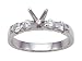 0.40 cts Round Diamonds Engagement Ring - Platinum, 18kt White or Yellow Gold
