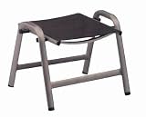 Kettler Alu Plus Hocker Textilene champagner/mocca