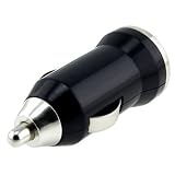 New 3-Pack Mini Car Cigarette Lighter USB Charger Adapter Black For Apple iPhone 4 4G 16GB / 32GB 4th Generation