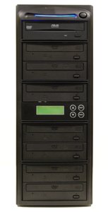 1 to 7 Burner Lightscribe CD DVD Duplicator 20X SATA Drive Copier