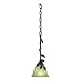 Westinghouse 69040 Cedar Forrest One-Light Mini Pendant, Antique Bronze Finish with Seeded Oliveta Globe