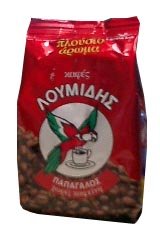 Greek Ground Decaffeinated Coffee (loumidis) 96g