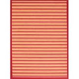 5' x 8' Contemporary Rainbow Environmentally Friendly Bamboo Rug by ANJI MOUNTAIN BAMBOO RUGS