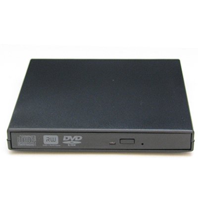 Childrens Toyshop  Electronics : Slimline USB External CDROM DVDROM CDRW Combo drive. Reads and writes CDs & reads DVD media. Slim and portable drive for laptop.  Works with Asus EEE PC and all other laptops with a USB port