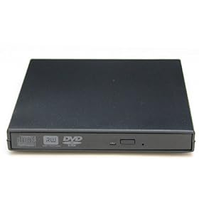 Slimline USB External CDRW DVDROM Drive
