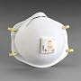 4 Pack 3M 8511 Disposable Dust Mask With Valve, Particulate Respirator 10 per Box