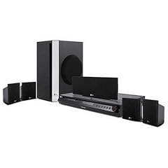 LG HR 353 SC Heimkino-System mit 80 GB Festplatte (HDD Recording, DivX-zertifiziert) schwarz/silber