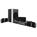 LG HR 353 SC Heimkino-System mit 80 GB Festplatte (HDD Recording, DivX-zertifiziert) schwarz/silber