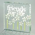 Friends for life glass token