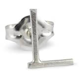 Melissa Joy Manning Alphabet Silver Initial L 