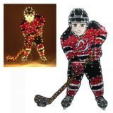 New Jersey Devils Window Light Up Player