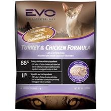 EVO Turkey and Chicken Formula Dry Cat Food