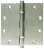 4" H x 4" W Ball Bearing Door Hinge Finish: Satin Nickel